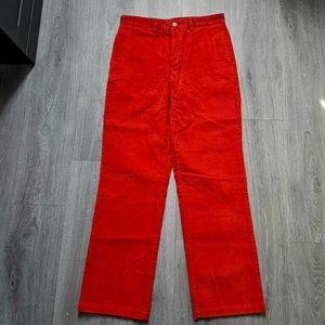 Vineyard Vines Orange Corduroy Pants Sz 18 Boy